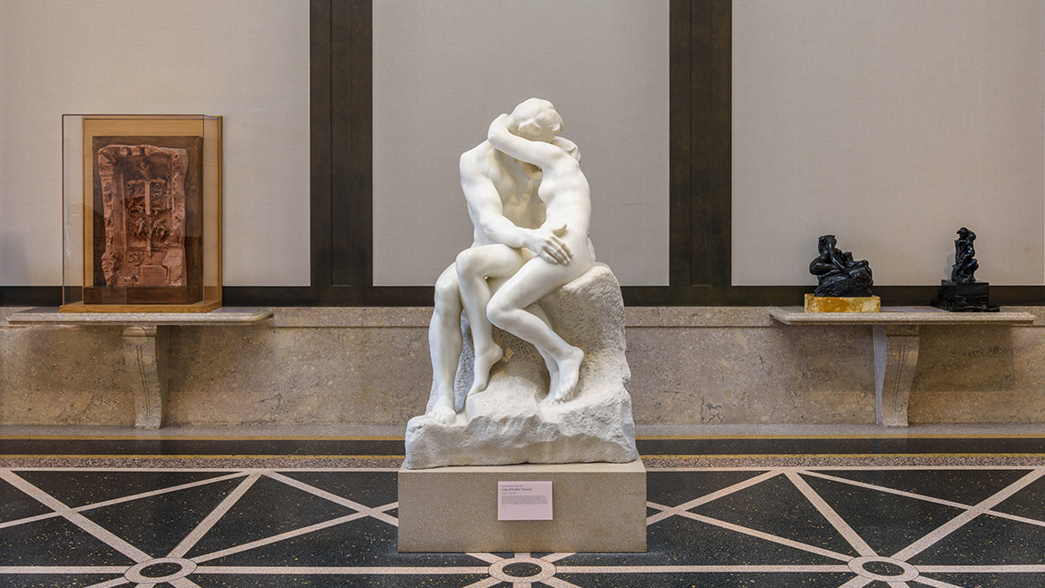 Interior view of the Rodin Museum